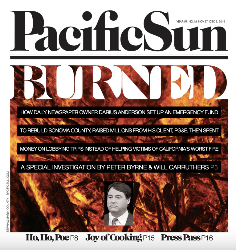 Pacific Sun newspaper alt weekly in marin county